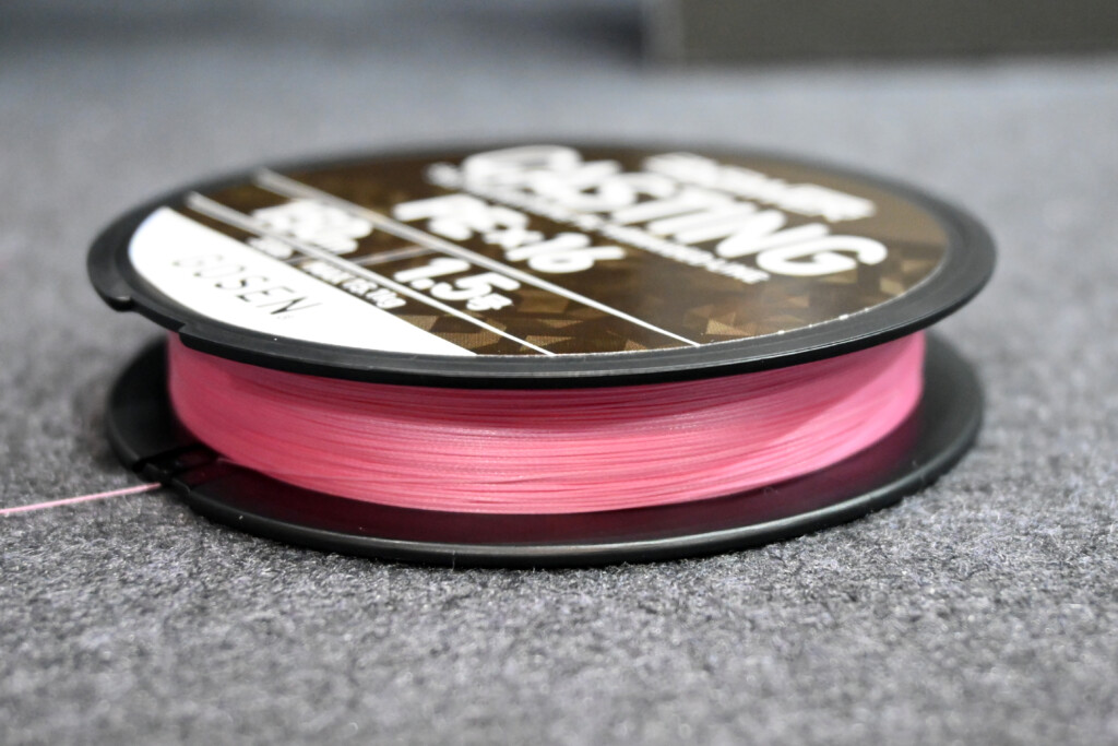 16ブレイドPEラインで組み立てに幅が出る【ANSWERキャスティングPE×16