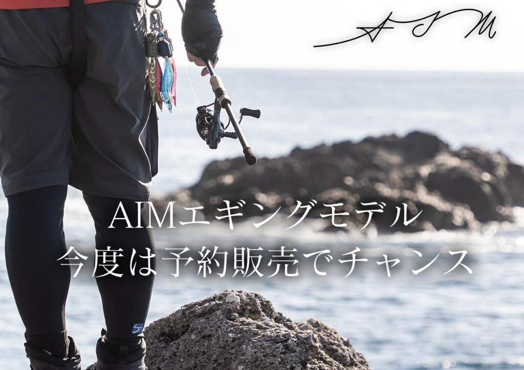 ゼニス「AIMエギングモデル」が今度は公式オンラインショップで