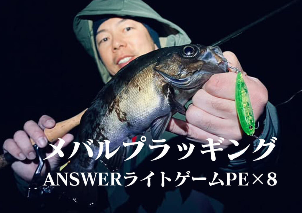 ライトゲーム メバルプラグ まとめ売り メバルプラッギング】ワンランク上質さを感じた「ANSWER ライト
