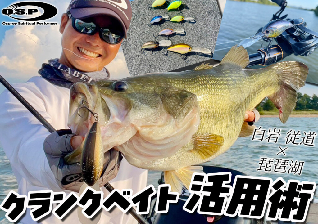 保存版】押さえておきたい琵琶湖のクランクベイト活用術！JUDOガイド