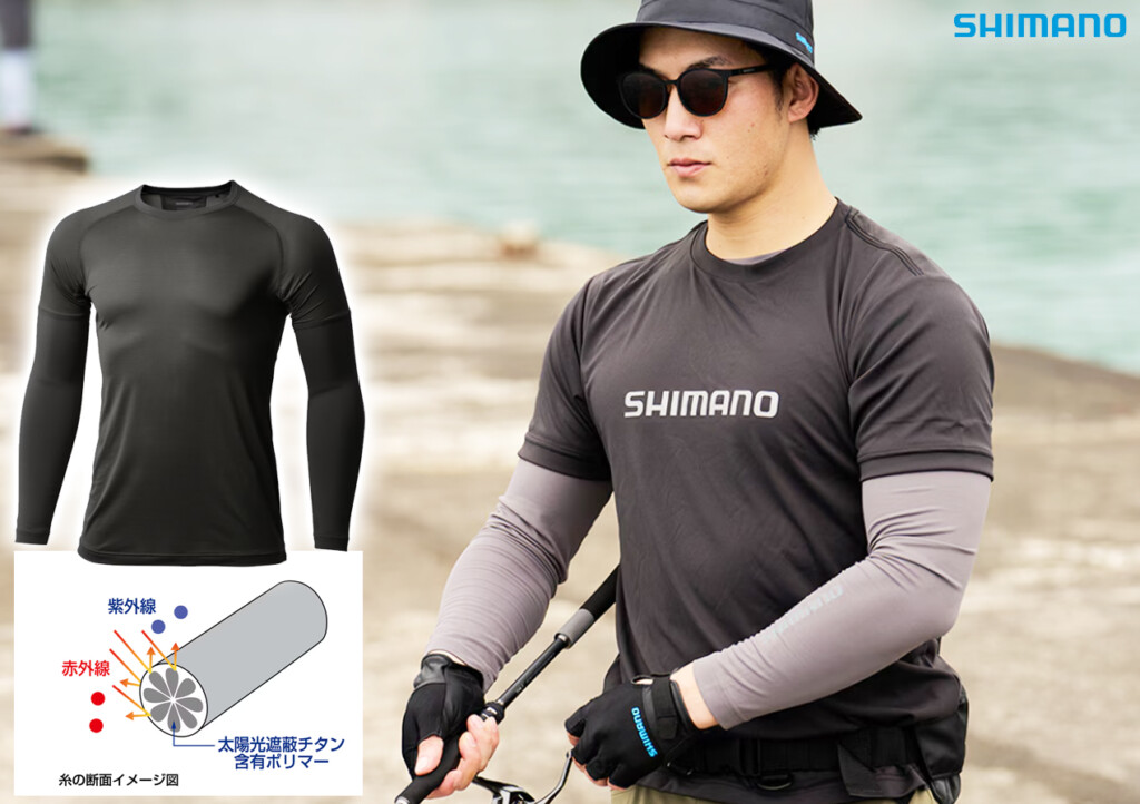 シマノ　サンプロテクションインナー上下セット シマノ サンプロテクションインナー上下セット シマノ サン