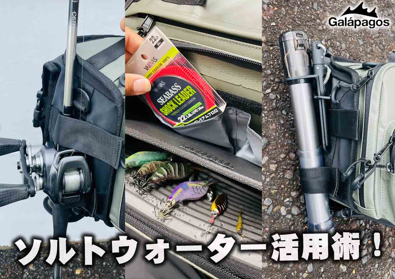 SNSで大バズりした便利バッグ】「ビッグベイトショルダーEX」のSW活用