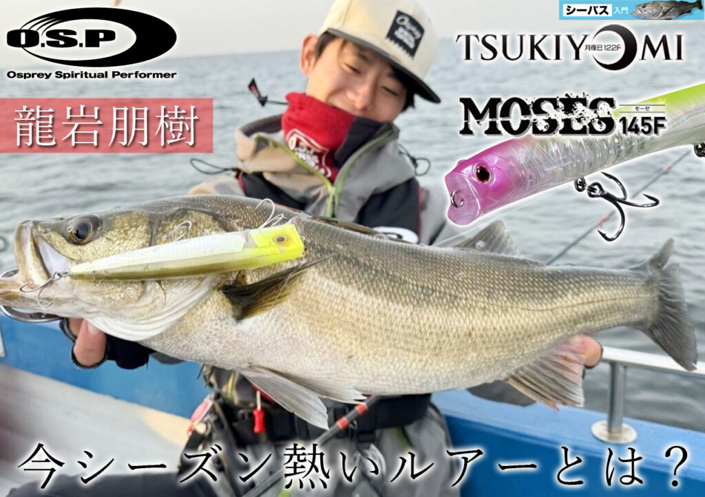 近日発売の新製品にも必見】今熱いO.S.Pシーバスルアーと合わせる