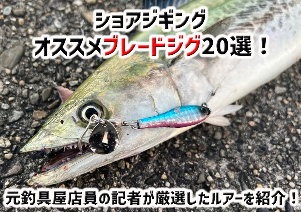 投げて巻くだけ！元釣具屋店員の記者が厳選したショアジギング用
