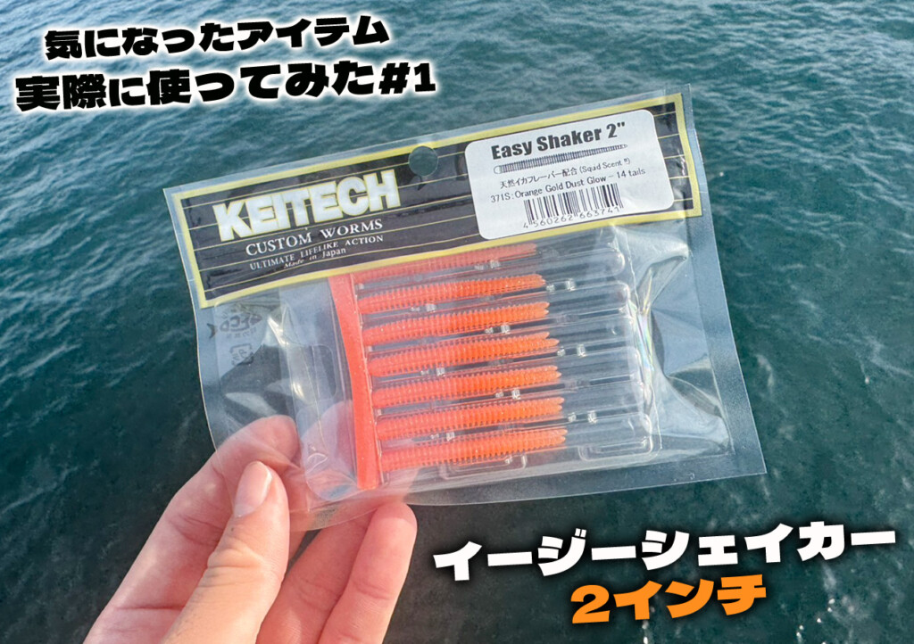 引退品　アジングセット　ミザール　イージーシェイカー 気になったアイテム実際に使ってみた#1】話題のイージーシェイカー2
