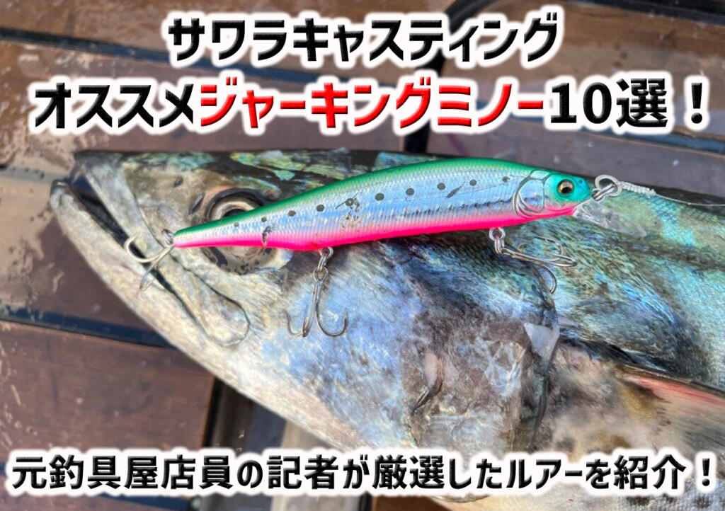 日本各地で流行中！サワラキャスティングでおすすめのジャーキング