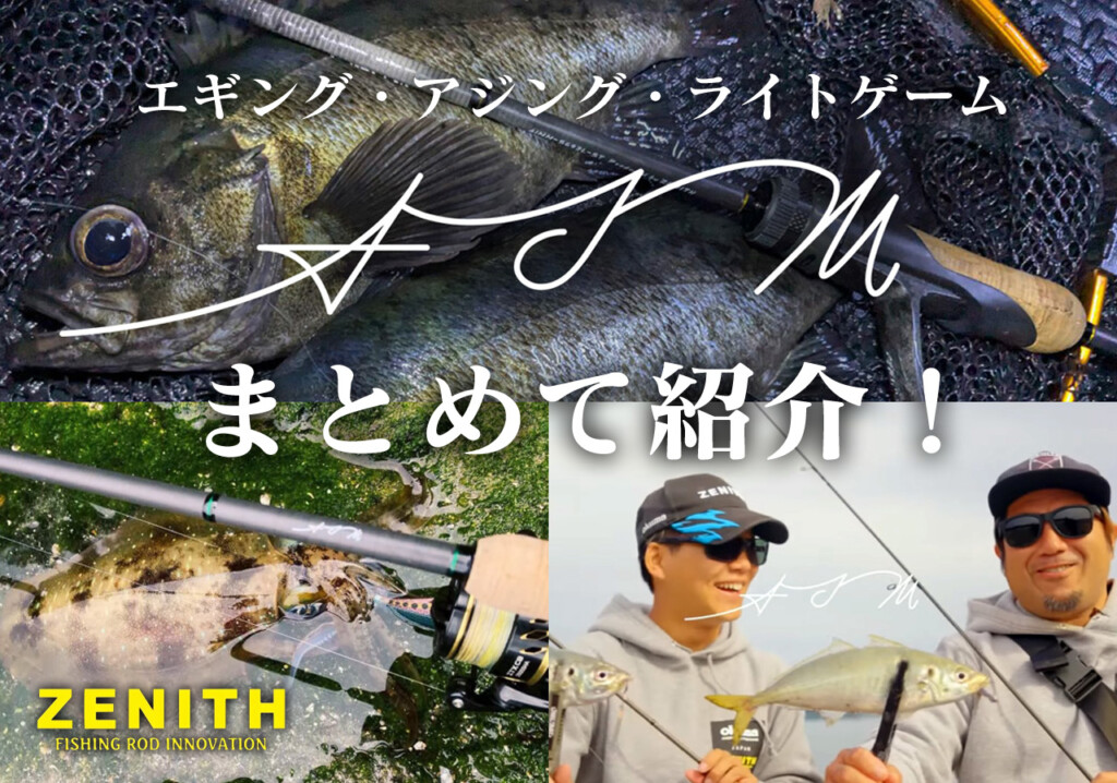 エギング・アジング・ライトゲーム】ゼニスの1万円台の人気ロッド