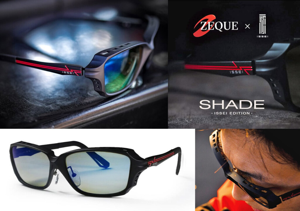 一誠×ゼクー　ステルス-issei Edition- ZEQUEゼクー×イッセイ・コラボ第2弾・偏光サングラス「SHADE – ISSEI