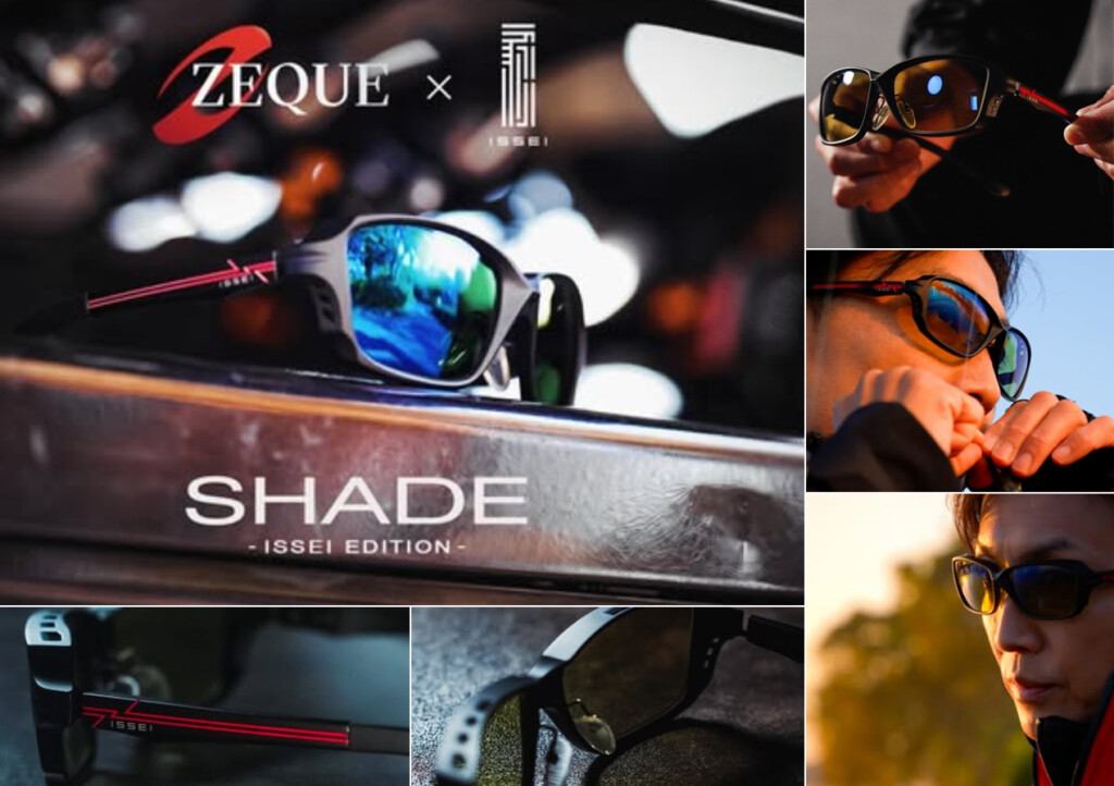 ZEQUEゼクー×イッセイ・コラボ第2弾・偏光サングラス「SHADE – ISSEI