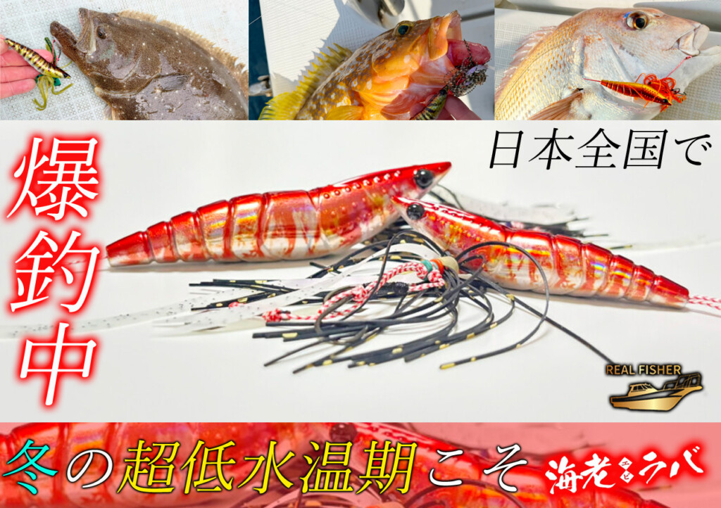 日本全国で爆釣中】冬の超低水温期こそ“タイラバ＆一つテンヤの2WAY”で