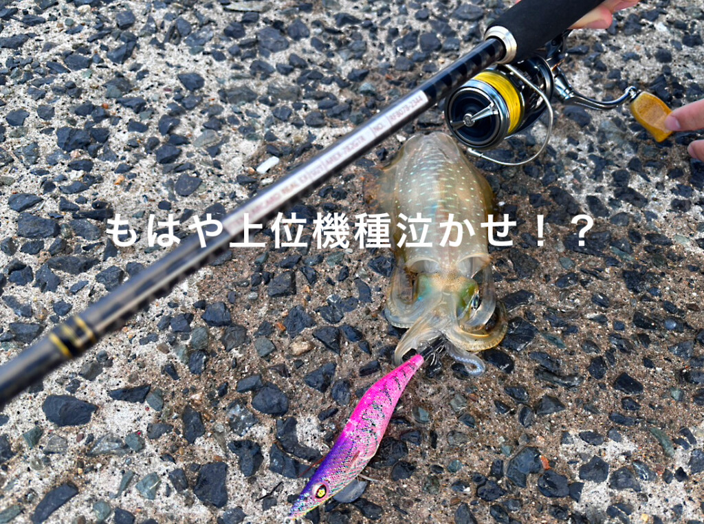 もはや上位機種泣かせ！？コスパの限界を突破したエギングロッド