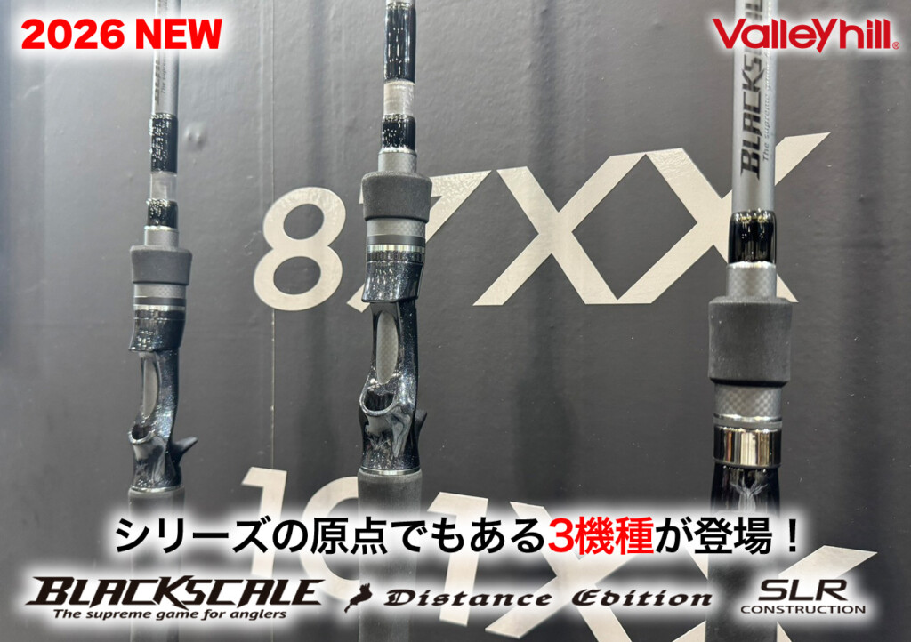 ヘビキャロにこだわり続けて10年！より軽さを追求した専用機「ブラック