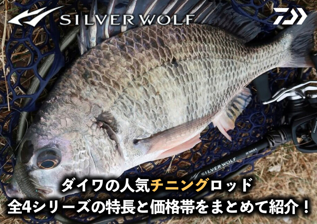 Silver Wolf チニングロッド ベイト 2026年最新版】ダイワの人気チニングロッド「シルバーウルフ」全4