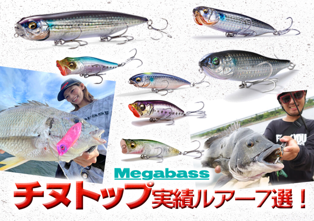 シーズン到来】メガバスのチヌトップ実績ルアー7選 | 釣りの総合