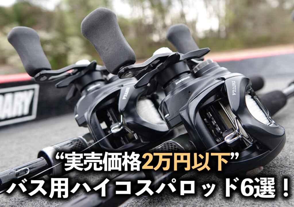2026年版】“実売価格2万円以下”！夏のバス釣り入門にオススメなハイ