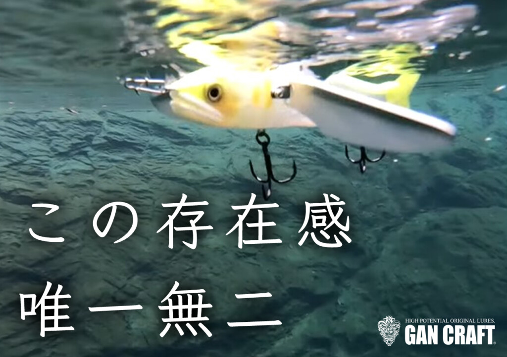 水面が騒がしい？なら、この存在感「鮎邪178 ジョイクローラー