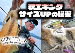 山田ヒロヒトが明かす！秋エギング・サイズUPの秘策！