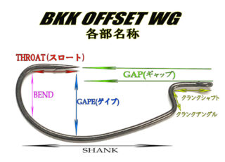 今江克隆のルアーニュースクラブR「絶対知っておくべきオフセットフックの基礎知識と次世代コンセプト」 第1304回